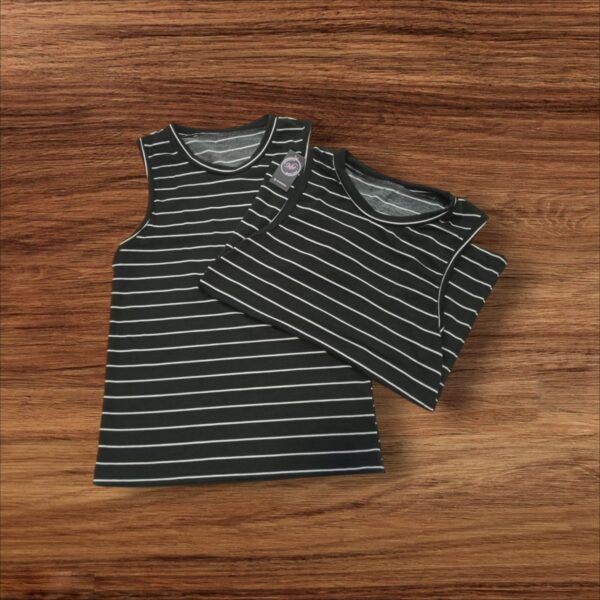 Musculosa Basica Modal Rayada - Imagen 2