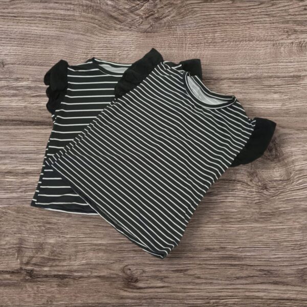 Musculosa Modal Rayada C/Broderie - Imagen 2