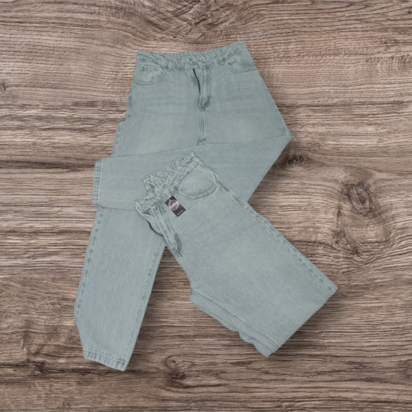 Jeans Mom Celeste - Imagen 4