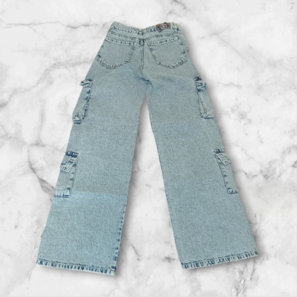 Jeans Cargo con Tiras - Imagen 3