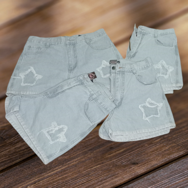 Short Mom Celeste Parche Estrella - Imagen 4
