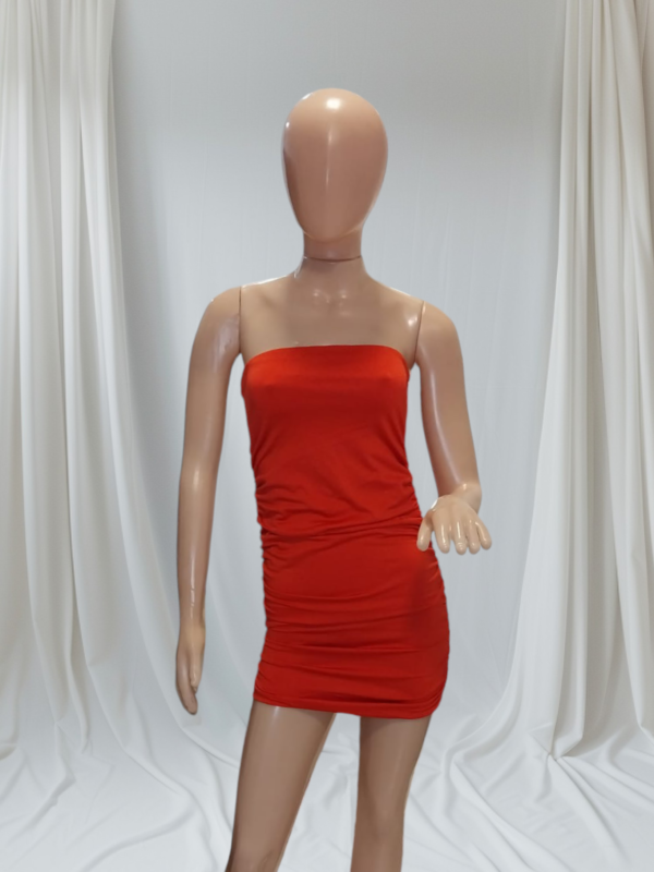 Vestido Straples Micrifibra
