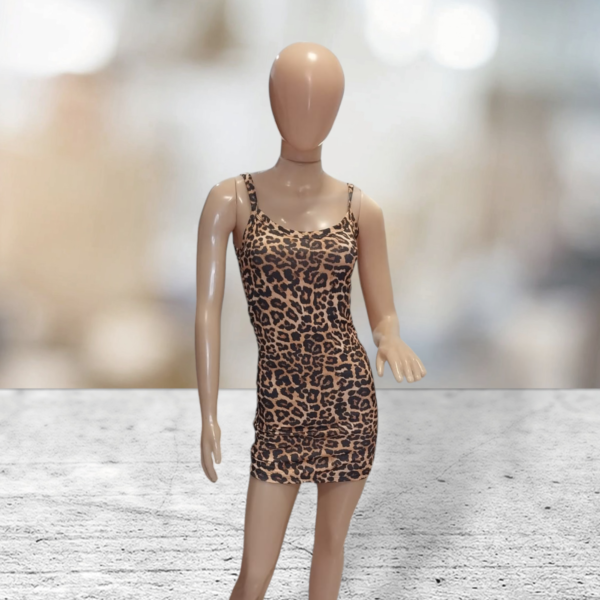 Vestido Animal Print Corto