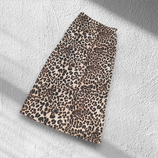 Pollera Modal Soft Animal Print - Imagen 4