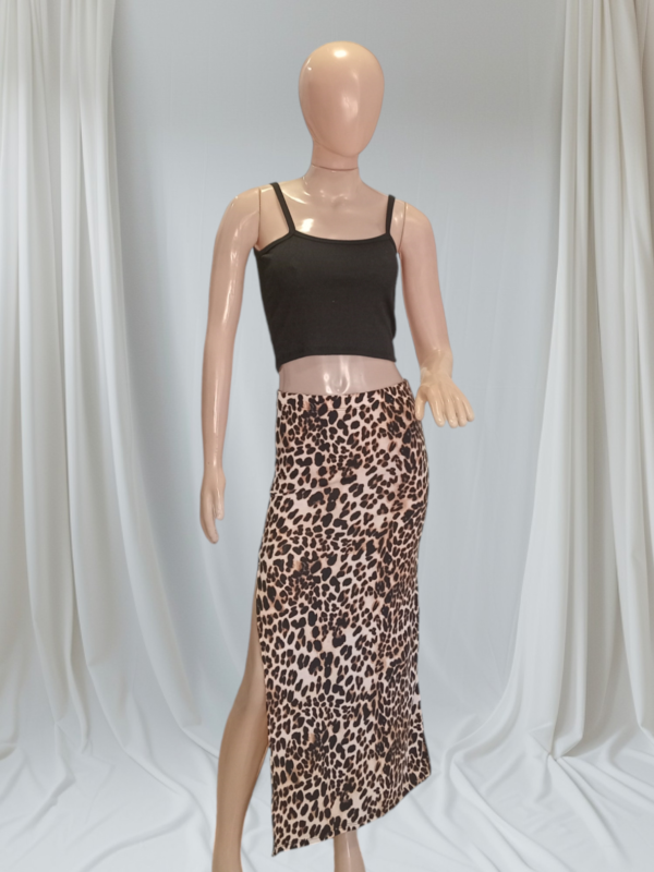 Pollera Modal Soft Animal Print