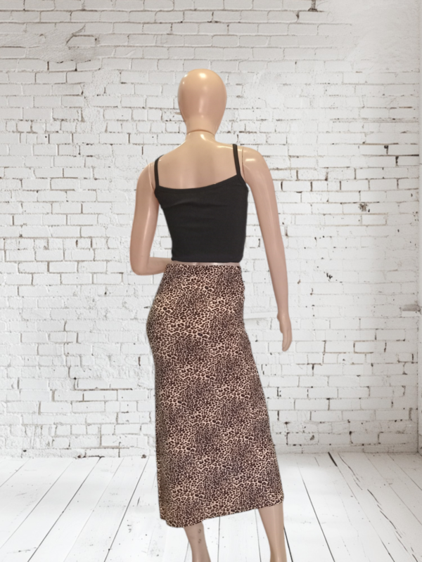 Pollera Modal Soft Animal Print - Imagen 3