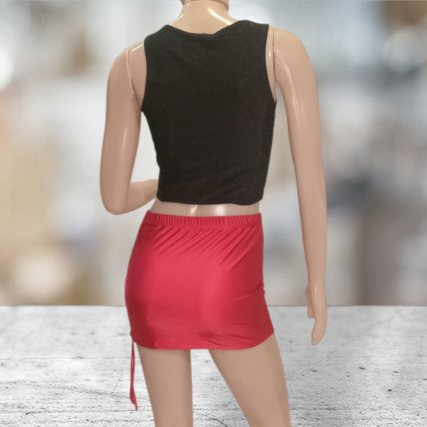 Musculosa Negra Gliter - Imagen 3
