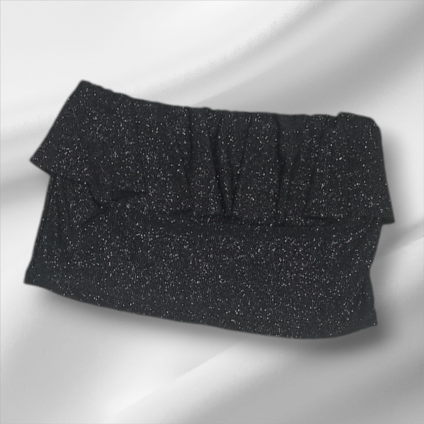 Top Straples Ity Gliter C/Volados - Imagen 4