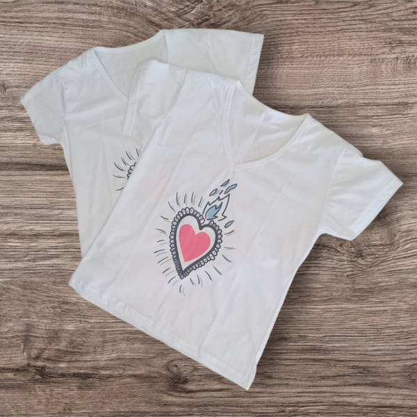 Remera Corazon Liz - Imagen 3
